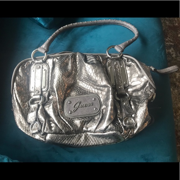 Guess Handbags - authentic GUESS snake scale design bag